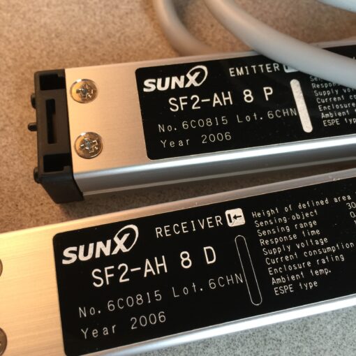 SunX Light Curtain SF2-AH8 Emitter and Receiver - Image 2