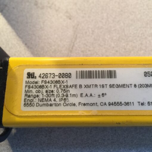 Omron STI Sensor FS4308BX-1 - Image 4
