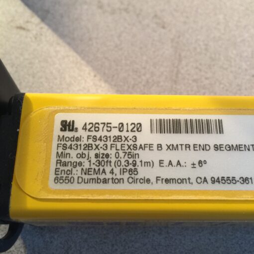 Omron STI Sensor FS4312BX-3 - Image 4