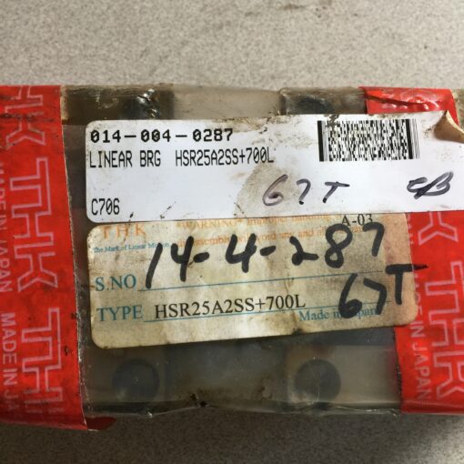 THK Linear Bearing HSR25A2SS 700L