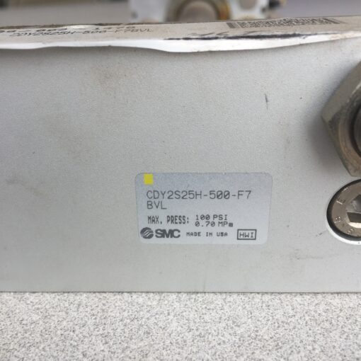 SMC Rodless Guided Cylinder CDY2S25H-500-F7BVL - Image 3