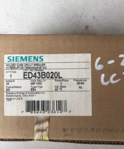 Siemens Circuit Breaker ED43B020L