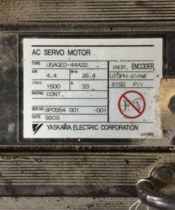 Yaskawa Electric AC Servomotor USAGED-44A22