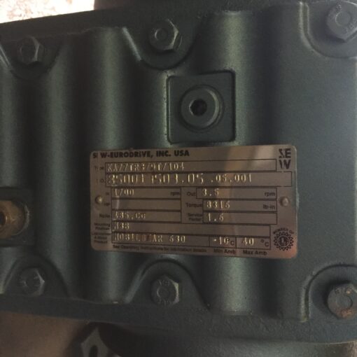 SEW-EURODRIVE Motor DFT71D4, KA77TR37DT71D4 - Image 6