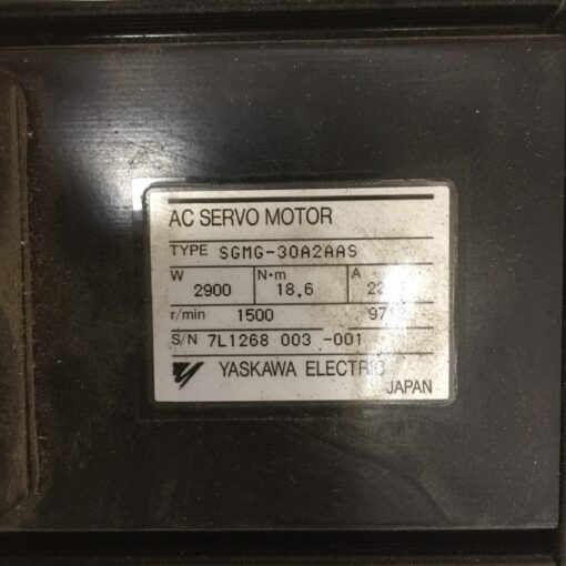 Yaskawa AC Servo Motor SGM-30A2AAS - Image 2