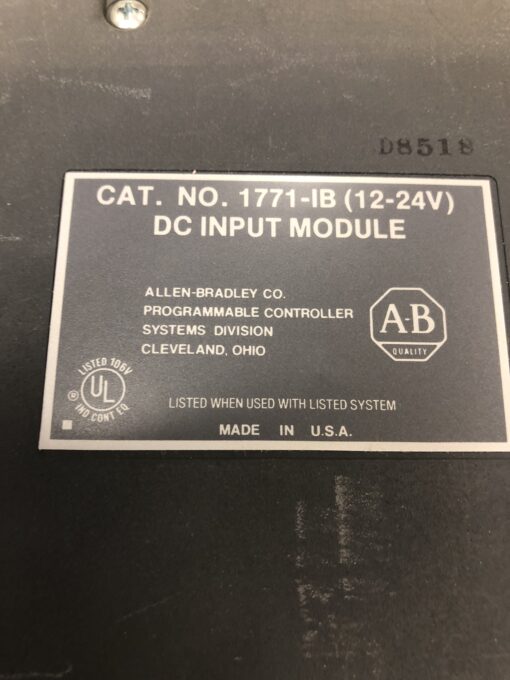 Allen-Bradley 1771-IB - Image 3