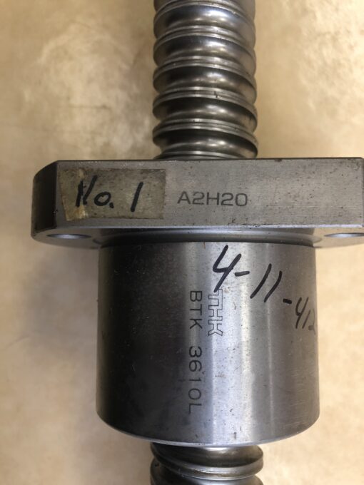 THK Ball Screw BTK3610L A2H20 - Image 3