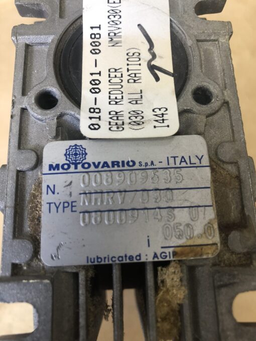 Motovario Gear Reducer 8909635 - Image 2