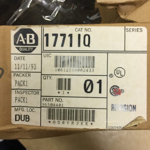 Allen-Bradley Power Supply 1771IQ - Image 3