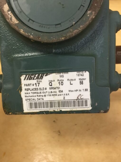 Dodge Tigear Reducer 17Q10L56 - Image 3