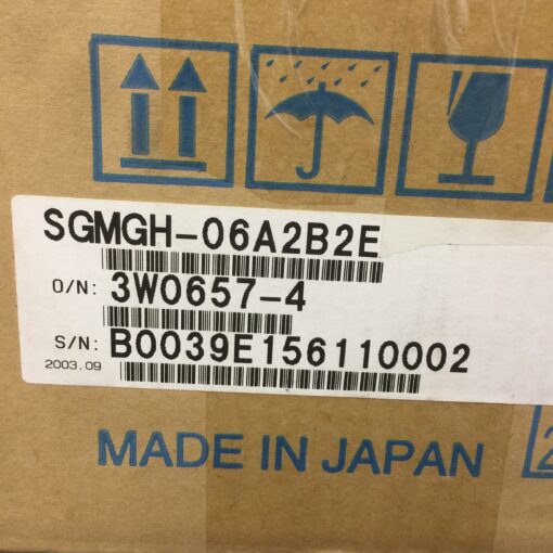 Mitsubishi AC Servo Motor SGMGH-06A2B2E