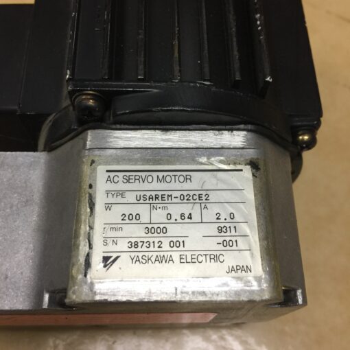Mitsubishi AC Servo Motor USAREM-02CE2 - Image 4