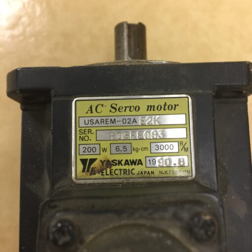 Mitsubishi AC Servo Motor USAREM-02AE2K - Image 4