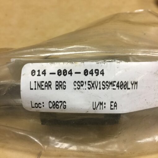 THK SSSR15XV1SSME+400 Bearing