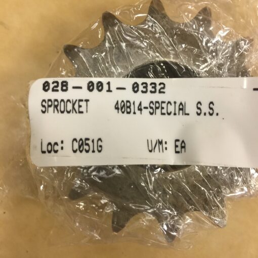 Sprocket 40B14-SPRCIAL S.S