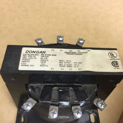 Dongan Electric	TRANSFORMER 50-0150-59 - Image 3