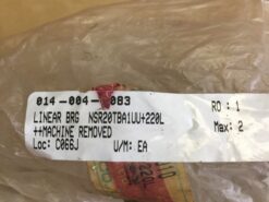 Alternative view of THK Linear Bearing NSR20TBA1UU+220L