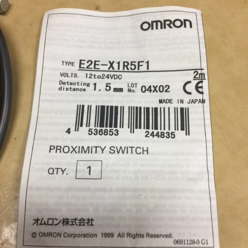 Omron Proximity Switch E2E-X1R5F1 - Image 2
