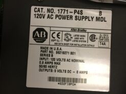 Alternative view of Allen-Bradley 1771P4S