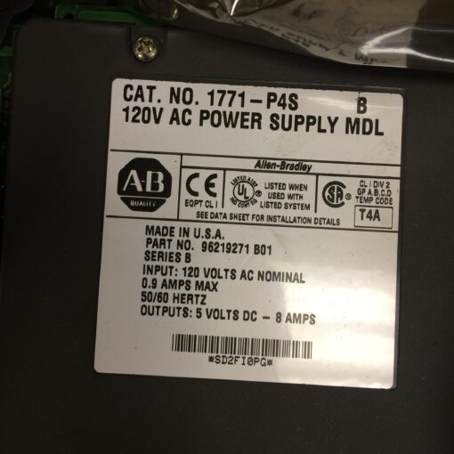 Allen-Bradley 1771P4S - Image 2