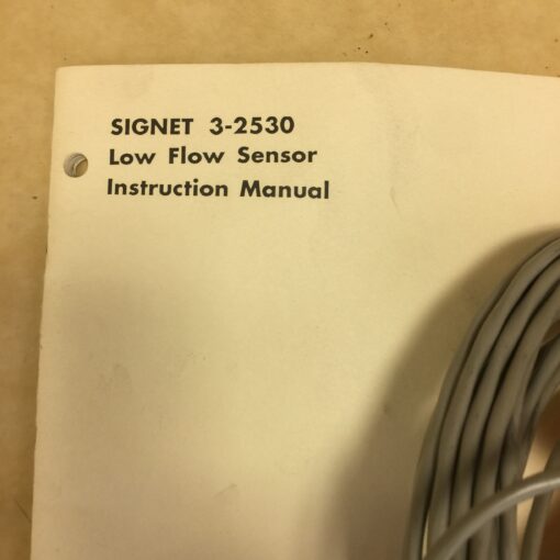 SIGNET 3-2530 FLow Flow Sensor - Image 2