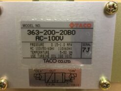 Alternative view of Taco 363-200-20B0