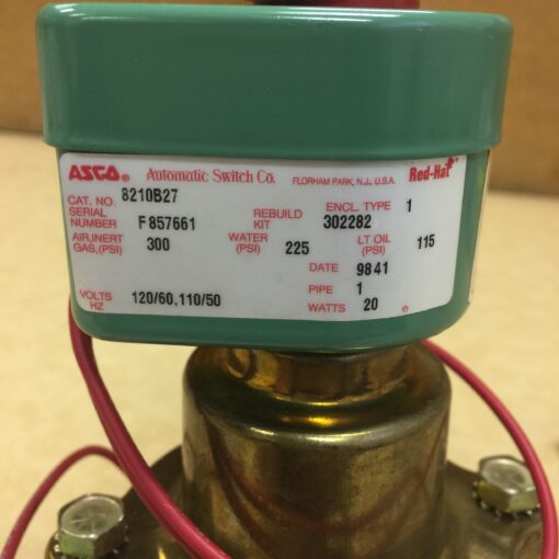 ASCO Redhat Solenoid Valve 8210B27 - Image 3