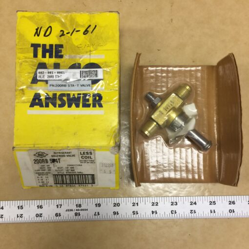 Emerson Alco Controls Refrigerant Solenoid Valve 200RB 5F4T