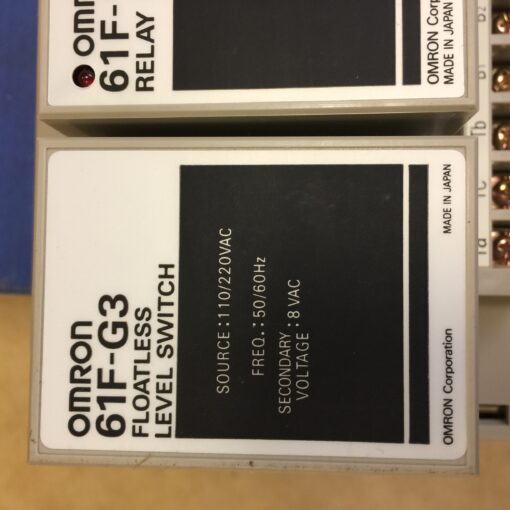 Omron Level Switch 61F-G3 - Image 2