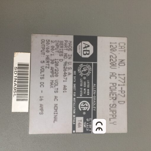 Allen-Bradley 1771-P7 - Image 3