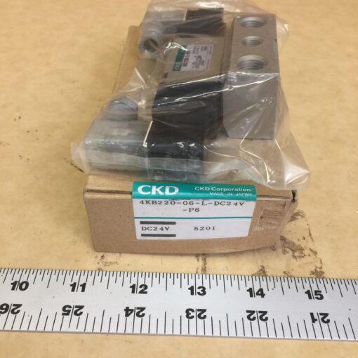 CKD Valve 4KB220-06/08LDC24VDCP6P6 - Image 3