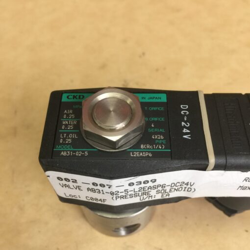 CKD Valve AB31-02-5-L2EASP6-DC24V - Image 2