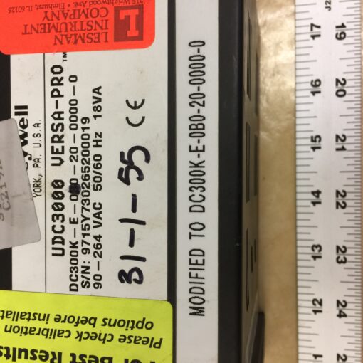 Honeywell DC300K-E-0B0-20-0000-0 - Image 3