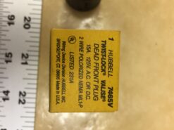 Alternative view of Hubbell 7465V