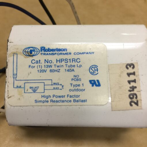 Robertson Transformer Co HPS1RC - Image 2