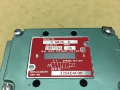 Alternative view of Numatics 33SAD400K