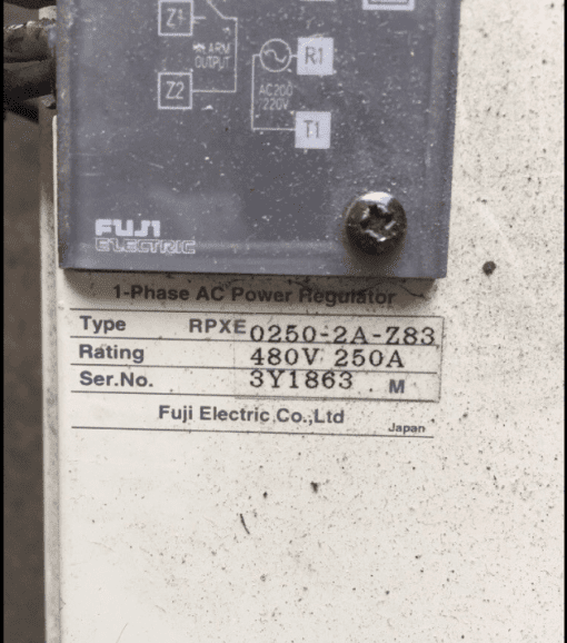 Fuji Electric APR-MX2 1-Phase AC Power Regulator - Image 3