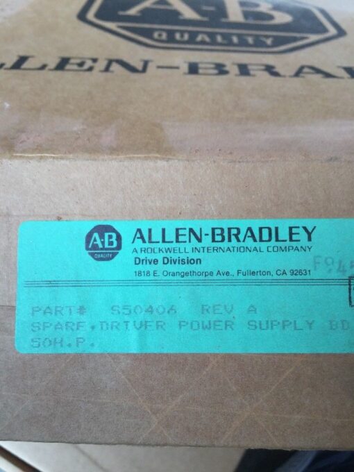 Allen-Bradley S50406