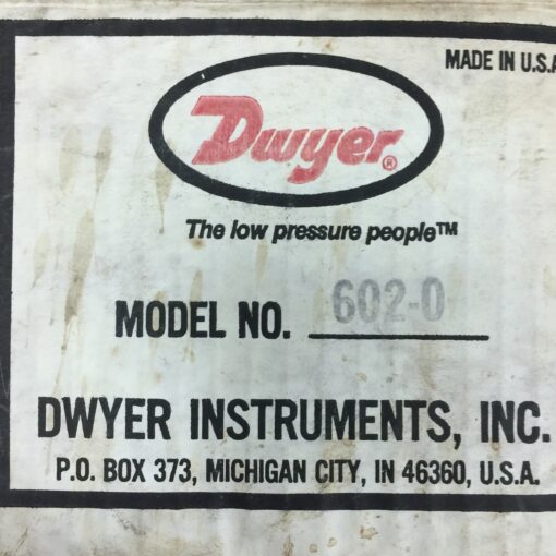 Dwyer Photohelic Gage	602-0 - Image 4
