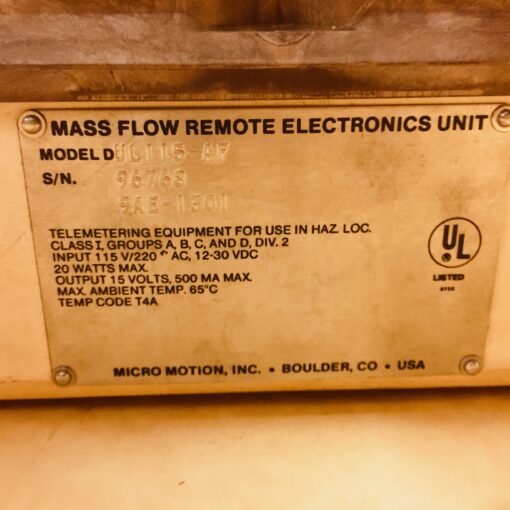 Micro-Motion MMB-DMS - Image 4