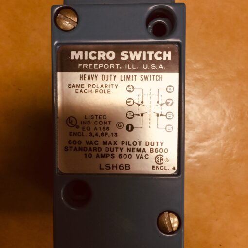 Honeywell Micro Switch LSH6B - Image 8
