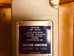 Alternative view of Honeywell Micro Switch	201LS10