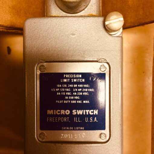 Honeywell Micro Switch	201LS10 - Image 2