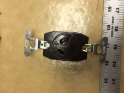 Alternative view of Pass & Seymour Turnlok Single Receptacle 4710