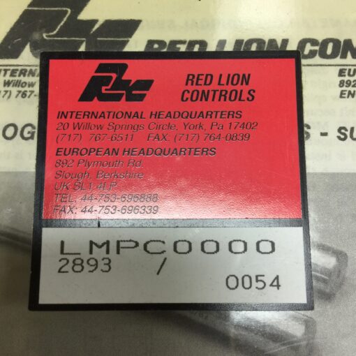 Red Lion Controls LMPC0000 - Image 2