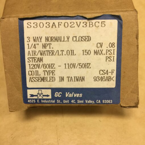 GC Valves S303AF02V3BC5 - Image 4