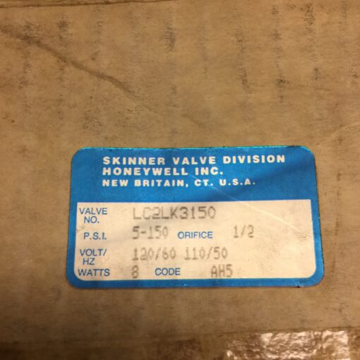 Honeywell Skinner ValveLK3150 - Image 3