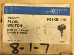 Johnson Controls Flow Switch F61KB-11C