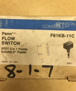 Johnson Controls Flow Switch F61KB-11C
