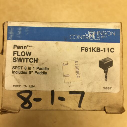 Johnson Controls Flow Switch F61KB-11C
